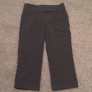 Gray Capri Pants